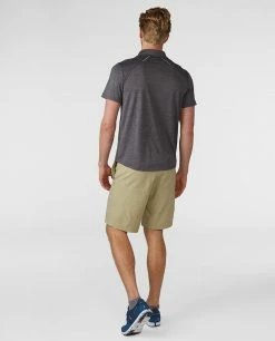 Buy 👍 Stio Men's Icefloe Tech Polo SS 🌟 -Stio Sales Shop M Icefloe Tech Polo Scorched Rock 4