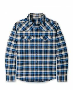 Cheap 🔥 Stio Men's Junction Midweight Flannel 👚 Shirt 🔥 -Stio Sales Shop M Junction Midweight Flannel Shirt Alpine Lake Plaid