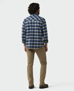 Cheap 🔥 Stio Men's Junction Midweight Flannel 👚 Shirt 🔥 -Stio Sales Shop M Junction Midweight Flannel Shirt Alpine Lake Plaid 5