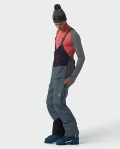 Flash Sale 🌟 Stio Men's Objective Pro Bib 🎁 -Stio Sales Shop M Objective Pro Bib Stormy Weather 3