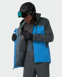 Brand new 😍 Stio Men's Objective Pro Jacket 🔔 -Stio Sales Shop M Objective Pro Jacket Basalt Alpine Lake 2