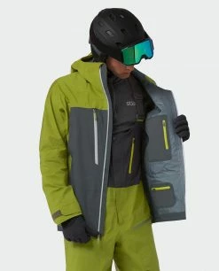 Brand new 😍 Stio Men's Objective Pro Jacket 🔔 -Stio Sales Shop M Objective Pro Jacket Forest Olive Basalt 3