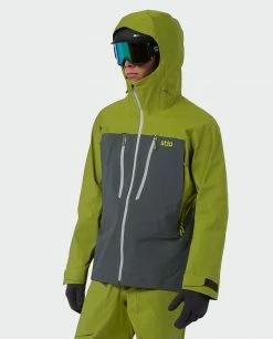 Brand new 😍 Stio Men's Objective Pro Jacket 🔔 -Stio Sales Shop M Objective Pro Jacket Forest Olive Basalt 4