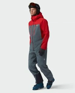 Brand new 😍 Stio Men's Objective Pro Jacket 🔔 -Stio Sales Shop M Objective Pro Jacket Risk Red Stormy Weather 8