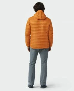 Cheap ✨ Stio Men's Pinion Down Hooded Jacket 😉 -Stio Sales Shop M Pinion Down Hooded Jacket Bourbon 4