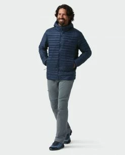 Cheap ✨ Stio Men's Pinion Down Hooded Jacket 😉 -Stio Sales Shop M Pinion Down Hooded Jacket Mountain Shadow 3