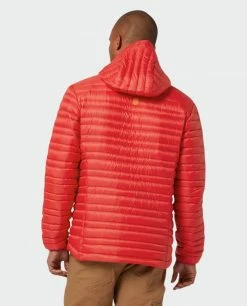 Cheap ✨ Stio Men's Pinion Down Hooded Jacket 😉 -Stio Sales Shop M Pinion Hooded Down Jacket Risk Red 4 Top