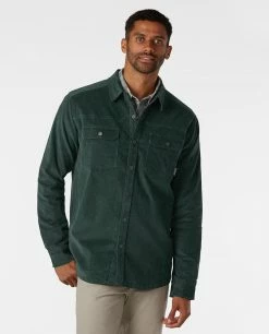 Top 10 🎁 Stio Men's Saratoga Cord 👚 Shirt 😀 -Stio Sales Shop M Saratoga Cord Treeline Green 3