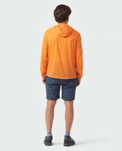 Best Sale 🔔 Stio Men's Second Light Windshell 🎉 -Stio Sales Shop M Second Light Windshell Orange Peel 2 Full