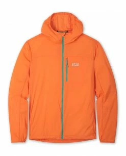 Best Sale 🔔 Stio Men's Second Light Windshell 🎉 -Stio Sales Shop M Second Light Windshell Orange Peel
