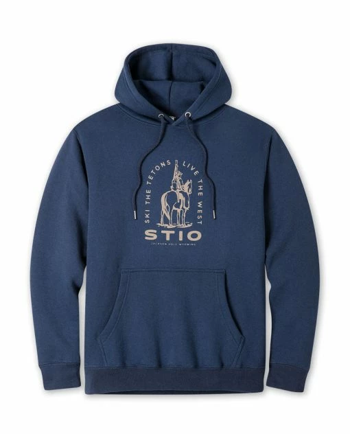 Discount ✔️ Stio Men's Ski The Tetons Hoodie ✨ -Stio Sales Shop M Ski The Tetons Hoodie Navy