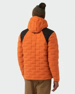 Wholesale 😀 Stio Men's Skillet Stretch Down Hooded Jacket 🔔 -Stio Sales Shop M Skillet Stretch Down Hooded Jacket Basecamp Orange 6