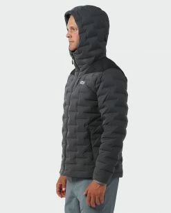 Wholesale 😀 Stio Men's Skillet Stretch Down Hooded Jacket 🔔 -Stio Sales Shop M Skillet Stretch Down Hooded Jacket Boundary Black 5