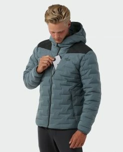 Wholesale 😀 Stio Men's Skillet Stretch Down Hooded Jacket 🔔 -Stio Sales Shop M Skillet Stretch Down Hooded Jacket Stormy Weather 2