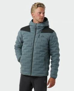 Wholesale 😀 Stio Men's Skillet Stretch Down Hooded Jacket 🔔 -Stio Sales Shop M Skillet Stretch Down Hooded Jacket Stormy Weather 3