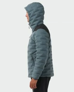 Wholesale 😀 Stio Men's Skillet Stretch Down Hooded Jacket 🔔 -Stio Sales Shop M Skillet Stretch Down Hooded Jacket Stormy Weather 6