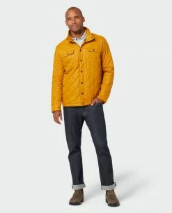 Coupon 🧨 Stio Men's Skycrest Insulated Snap 👕 Shirt ⭐ -Stio Sales Shop M Skycrest Snap Shirt Bourbon 1 Full