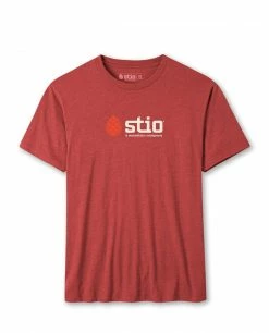 Cheap 🎉 Men's Stio Classic Tee 💯 -Stio Sales Shop M Stio Classic Tee Red Heather dfbfe2c2 d4c1 452f ac2a e0e74b312b44