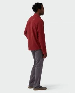 Top 10 👏 Stio Men's Thermop Fleece Snap 👕 Shirt 🎉 -Stio Sales Shop M Thermop Fleece Snap Shirt Roasted Beet 5