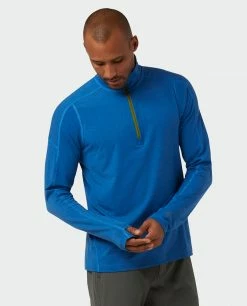 Buy ❤️ Stio Men's Tipton Tech Half Zip ⭐ -Stio Sales Shop M Tipton Tech Half Zip Alpine Lake Heather 2