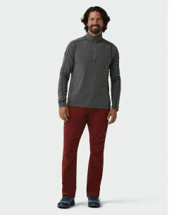 Buy ❤️ Stio Men's Tipton Tech Half Zip ⭐ -Stio Sales Shop M Tipton Tech Half Zip Boundary Black Heather 4