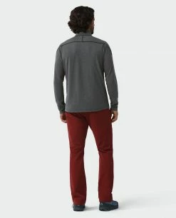 Buy ❤️ Stio Men's Tipton Tech Half Zip ⭐ -Stio Sales Shop M Tipton Tech Half Zip Boundary Black Heather 5