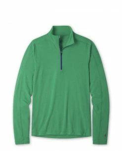 Buy ❤️ Stio Men's Tipton Tech Half Zip ⭐ -Stio Sales Shop M Tipton Tech Half Zip Greenery Heather