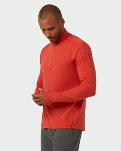 Buy ❤️ Stio Men's Tipton Tech Half Zip ⭐ -Stio Sales Shop M Tipton Tech Half Zip Risk Red 1