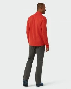 Buy ❤️ Stio Men's Tipton Tech Half Zip ⭐ -Stio Sales Shop M Tipton Tech Half Zip Risk Red 5