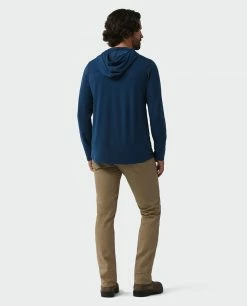 Coupon 💯 Stio Men's Tipton Tech Hooded Henley 🌟 -Stio Sales Shop M Tipton Tech Hooded Henley Mulberry Heather 4