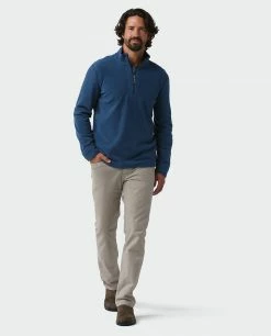 Best Pirce 🎉 Stio Men's Turpin Fleece Half Zip ⭐ 42 Best Pirce 🎉 Stio Men's Turpin Fleece Half Zip ⭐ -Stio Sales Shop M Turpin Fleece Half Zip Navy Peony Heather 3