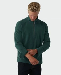 Best Pirce 🎉 Stio Men's Turpin Fleece Half Zip ⭐ 46 Best Pirce 🎉 Stio Men's Turpin Fleece Half Zip ⭐ -Stio Sales Shop M Turpin Fleece Half Zip Treeline Green Heather 2