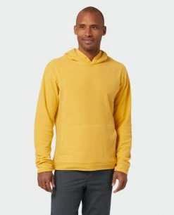 New 👏 Stio Men's Turpin Fleece Hooded Pullover 🔔 -Stio Sales Shop M Turpin Fleece Hooded Pullover Pollen Heather 3 Top
