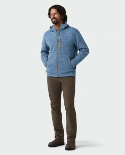 Cheap 😀 Stio Men's Wilcox Fleece Hoodie 👏 -Stio Sales Shop M Wilcox Fleece Hoodie Alpine Lake 4