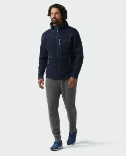 Cheap 😀 Stio Men's Wilcox Fleece Hoodie 👏 -Stio Sales Shop M Wilcox Fleece Hoodie Mountain Shadow 4