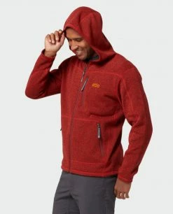 Cheap 😀 Stio Men's Wilcox Fleece Hoodie 👏 -Stio Sales Shop M Wilcox Fleece Hoodie Risk Red 5 Top