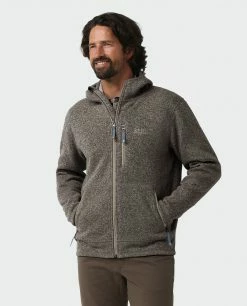 Cheap 😀 Stio Men's Wilcox Fleece Hoodie 👏 -Stio Sales Shop M Wilcox Fleece Hoodie Scorched Rock 1