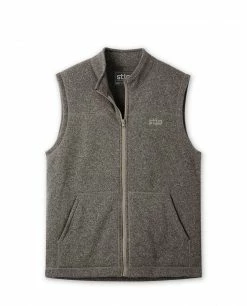 Best Sale 🤩 Stio Men's Wilcox Fleece Vest 😉 -Stio Sales Shop M Wilcox Fleece Vest Scorched Rock