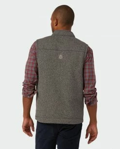 Best Sale 🤩 Stio Men's Wilcox Fleece Vest 😉 -Stio Sales Shop M Wilcox Fleece Vest Scorched Rock 3