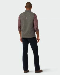 Best Sale 🤩 Stio Men's Wilcox Fleece Vest 😉 -Stio Sales Shop M Wilcox Fleece Vest Scorched Rock 5