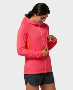 Discount 🎁 Stio Women's Alpiner Hooded Jacket ❤️ -Stio Sales Shop W Alpiner Hooded Jacket Azalea Bloom 5 Top