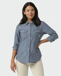 Hot Sale 👏 Stio Women's Ashton Chambray 👕 Shirt 😉 -Stio Sales Shop W Ashton Chambray Shirt Medium Chambray 1 fcefcedb 56fc 46d9 bb3b ebbb4fcef39a