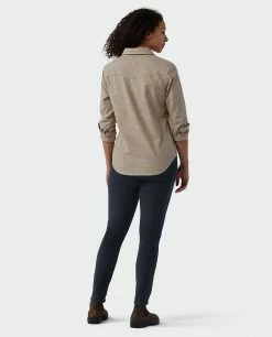 Hot Sale 👏 Stio Women's Ashton Chambray 👕 Shirt 😉 -Stio Sales Shop W Ashton Chambray Shirt Rodeo Dust Chambray 6