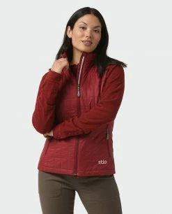 Promo 🧨 Stio Women's Azura Insulated Vest ⌛ -Stio Sales Shop W Azura Vest Roasted Beet 2