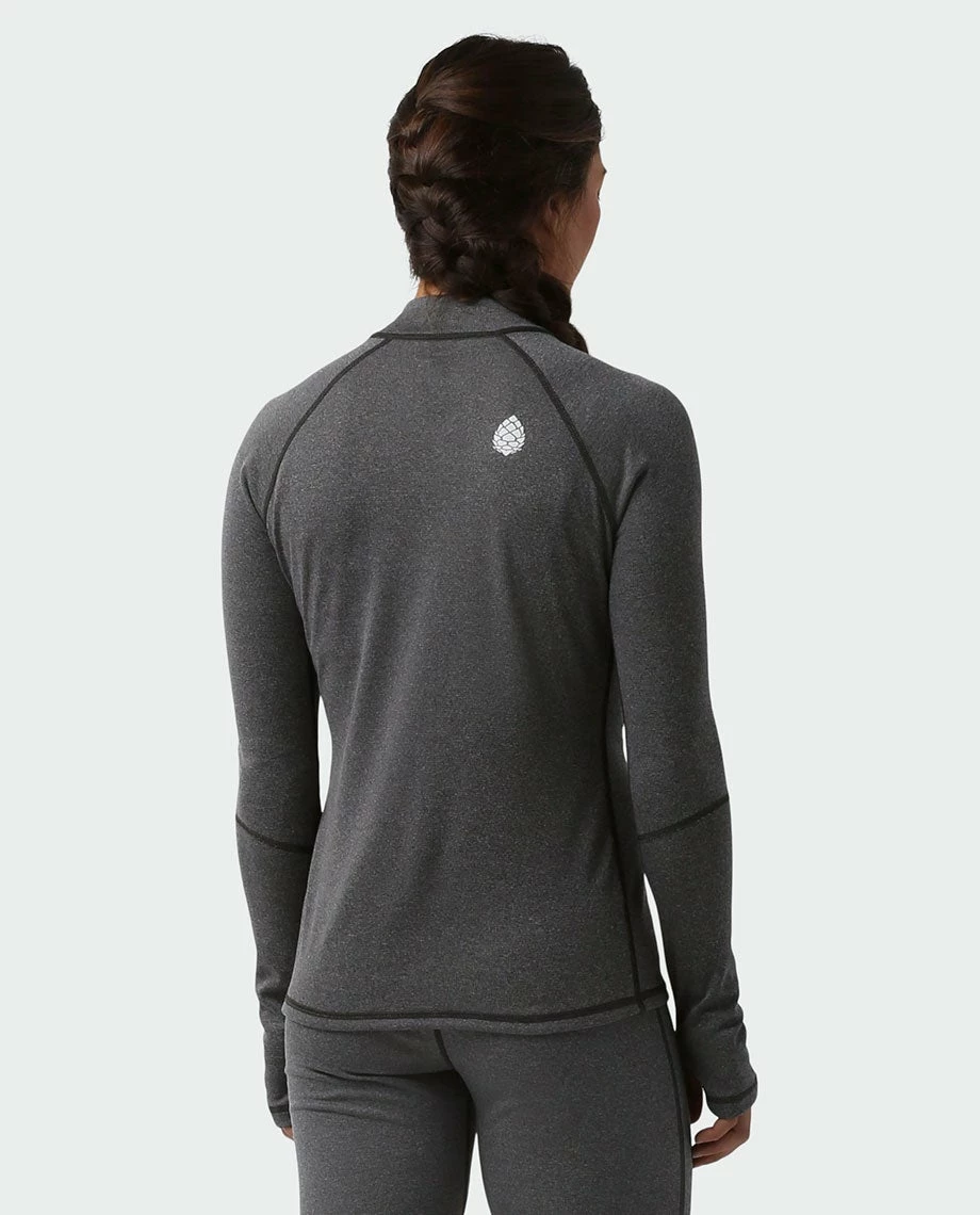 Cheap 👍 Stio Women's Basis Power Wool™ Zip Neck 🛒 4 Cheap 👍 Stio Women's Basis Power Wool™ Zip Neck 🛒 - Image 4