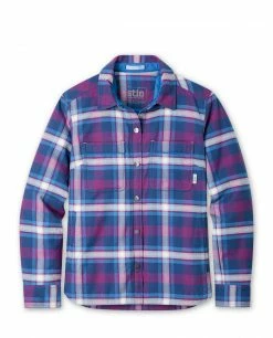 New 🥰 Stio Women's Buckhorn Insulated Snap 👚 Shirt 🎁