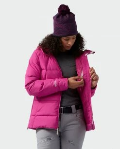 Best deal ⭐ Stio Women's Colter INFINIUM™ Down Jacket 🎉 -Stio Sales Shop W Colter Infinium Down Jacket Backyard Berry 2
