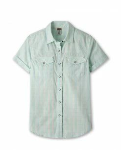 Promo 🧨 Stio Women's Curtis Camp 👚 Shirt SS 🛒 -Stio Sales Shop W Curtis Camp Shirt SS Rapid Freeze Plaid