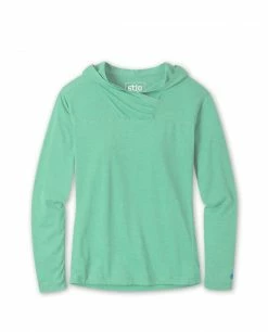 Coupon 😉 Stio Women's Divide Hooded Pullover 🧨 -Stio Sales Shop W Divide Hoodie Turquoise Rest Heather