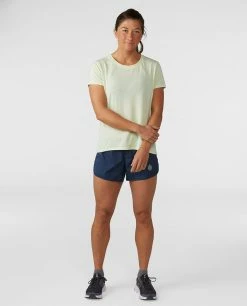 New 🛒 Stio Women's Divide Shift 👕 Shirt SS ⌛ -Stio Sales Shop W Divide Shift Shirt SS Honey Dew 3